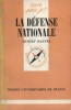 La défense nationale.. HAENEL Hubert 