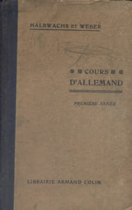 Cours d'allemand. Première année.