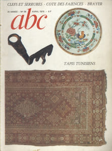 ABC N° 26 (Nouvelle série). Clefs et serrures, cote des faïences - Brayer…