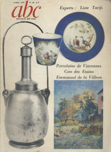 ABC N° 38 (Nouvelle série). Porcelaine de Vincennes - Etains - Emmanuel de la Villéon…
