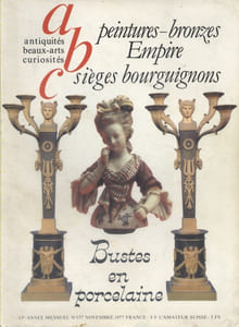 ABC N° 157. Peintures et bronzes Empire - Sièges bourguignons - Bustes en porcelaine...