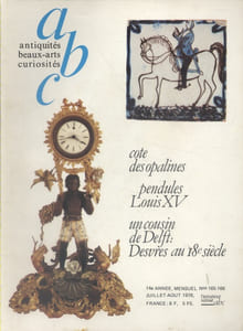 ABC N° 165-166. Opalines - Pendules Louis XV - Faïences de Desvres...