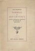 Tombeau de Jean Giraudoux.. BEER Jean de Quatre compositions en couleurs de Douking.