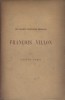 François Villon.. PARIS Gaston 