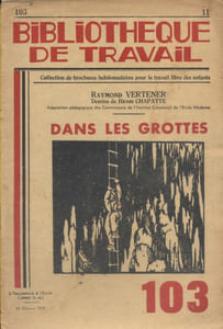 Dans les grottes.