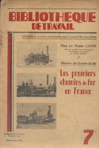 Les premiers chemins de fer en France.