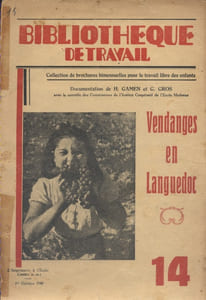Vendanges en Languedoc. Les vendanges et les caves coopératives en Languedoc.