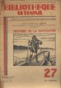 Histoire de la navigation. 2e édition.. BIBLIOTHEQUE DE TRAVAIL 