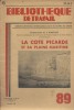 La côte picarde et sa plaine maritime.. BIBLIOTHEQUE DE TRAVAIL 