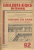 Histoire des bains. (I : Les bains dans l'Antiquité).. BIBLIOTHEQUE DE TRAVAIL 