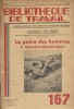 La peine des hommes à Donzère-Mondragon.. BIBLIOTHEQUE DE TRAVAIL 