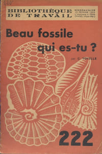Beau fossile, qui es-tu ? Guide de détermination (le haut des pages est découpé en onglets).