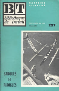 Barques et pirogues. Magazine illustré.