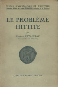 Le problème hittite.