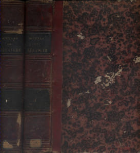 Oeuvres complètes (en 2 volumes). Nouvelle édition revue par l'auteur. Dix chansons nouvelles et le fac similé d'une lettre de Béranger.