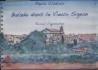 Balade dans le vieux Sigean. Recueil d'aquarelles.. CHATAIN Paule 