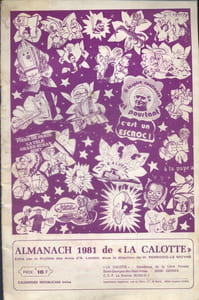 Almanach de La Calotte 1981.