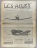 Les ailes. Journal hebdomadaire de la locomotion aérienne. N° 815. En couverture : l'avion de chasse américain Vought 143.. LES AILES 