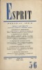 Revue Esprit. 1964, numéro 5/6. Numéro spécial : Faire l'Université. Dossier pour la réforme de l'Enseignement supérieur.. ESPRIT 1964-5/6 