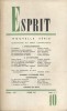Revue Esprit. 1966, numéro 10. Questions au parti communiste (11 articles).. ESPRIT 1966-10 