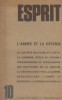 Revue Esprit. 1975, numéro 10. L'armée et la défense.. ESPRIT 1975-10 