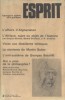 Revue Esprit. 1980, numéro 2. Afghanistan, Afrique, Tchécoslovaquie, Martin Buber, Georges Bataille.... ESPRIT 1980-2 