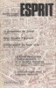 Revue Esprit. 1981, numéro 7-8. Joyce, Peter Handke, un inédit de Peter Handke, Etat-providence…. ESPRIT 1981-7/8 