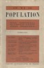 Population. Revue trimestrielle de l'Institut National d'Etudes Démographiques. N° 1 de 1946. (Premier numéro). Paul Vincent, Louis Chevalier, Jean ...