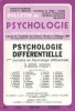 Bulletin de psychologie N° 388. 1-5 : Septièmes journées de psychologie différentielle.. BULLETIN DE PSYCHOLOGIE 