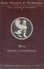 Revue française de psychanalyse. Tome XLV. N° 1. Rêve, symbole et interprétation.. REVUE FRANCAISE DE PSYCHANALYSE 1981 