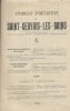 Prospectus de 4 pages présentant Saint-Gervais-les-Bains.. SYNDICAT d'INITIATIVE DE SAINT-GERVAIS-LES-BAINS 