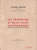 Les prophéties de Maistre Michel Nostradamus.. CHOLLIER Antoine 