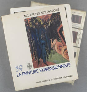 La peinture expressionniste. Livret de 80 pages par Jean-Michel Palmier, accompagné de 24 diapositives.