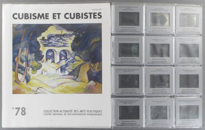 Cubisme et cubistes. Livret de 76 pages par Claude Frontisi, accompagné de 24 diapositives.