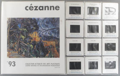 Cézanne. Livret de 102 pages par Eric Darragon, accompagné de 24 diapositives.