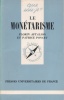 Le monétarisme.. AFTALION Florin - PONCET Patrice 