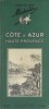 Guide du pneu Michelin : Côte d'Azur, Haute-Provence.. GUIDE VERT COTE D'AZUR - HAUTE-PROVENCE 1961 