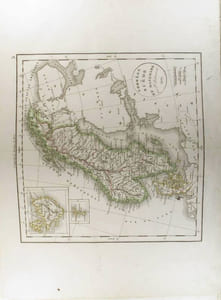 Norwège, Suède et Danemark. (Carte dressée en 1834).