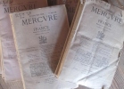 Mercure de France, 2e semestre 1921 : 32e année incomplète, 12 numéros, du 1er juillet au 16 décembre 1921. Du numéro 553 au numéro 564.. MERCURE DE ...