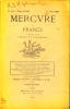Mercure de France N° 287. Marcel Coulon, André Rouveyre, Stuart Merill, Jean-Paul Lafitte, Emile Magne, Doris Gunnell, Albert Gayet, Henri Malo.... ...