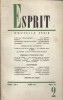 Revue Esprit. 1970, numéro 2. P.-C. Nappey : lettre sur l'homosexualité, Antoine Prost, Robert Marteau. Irréductible violence…. ESPRIT 1970-2 