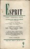 Revue Esprit. 1957, numéro 2. Numéro spécial : Les médecins vous parlent de la médecine. Enquêtes et propositions.. ESPRIT 1957-2 