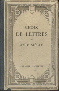 Choix de lettres du dix-septième siècle.