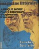 Magazine littéraire N° 195. Afrique noire, l'autre littérature d'expression française. Entretien avec Gore Vidal.. MAGAZINE LITTERAIRE 