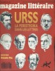 Magazine littéraire N° 263. URSS. La perestroïka dans les lettres. Entretien avec Octavio Paz.. MAGAZINE LITTERAIRE 