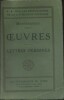 Oeuvres. Lettres persanes.. MONTESQUIEU 