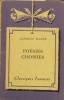 Poésies choisies. Notice biographique, notice historique et littéraire, notes explicatives, jugements, questionnaire et sujets de devoirs par G. ...