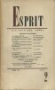 Revue Esprit. 1949, numéro 2. Révision du pacifisme : 6 articles.. ESPRIT 1949-2 