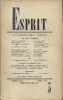 Revue Esprit. 1951, numéro 3. Numéro spécial : La paix possible…. ESPRIT 1951-3 