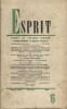 Revue Esprit. 1953, numéro 6. Pouvoir politique et pouvoir économique.. ESPRIT 1953-6 
